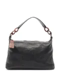 CHANEL Pre-Owned 2002-2003 caviar-leather CC-interlocking shoulder bag - Black