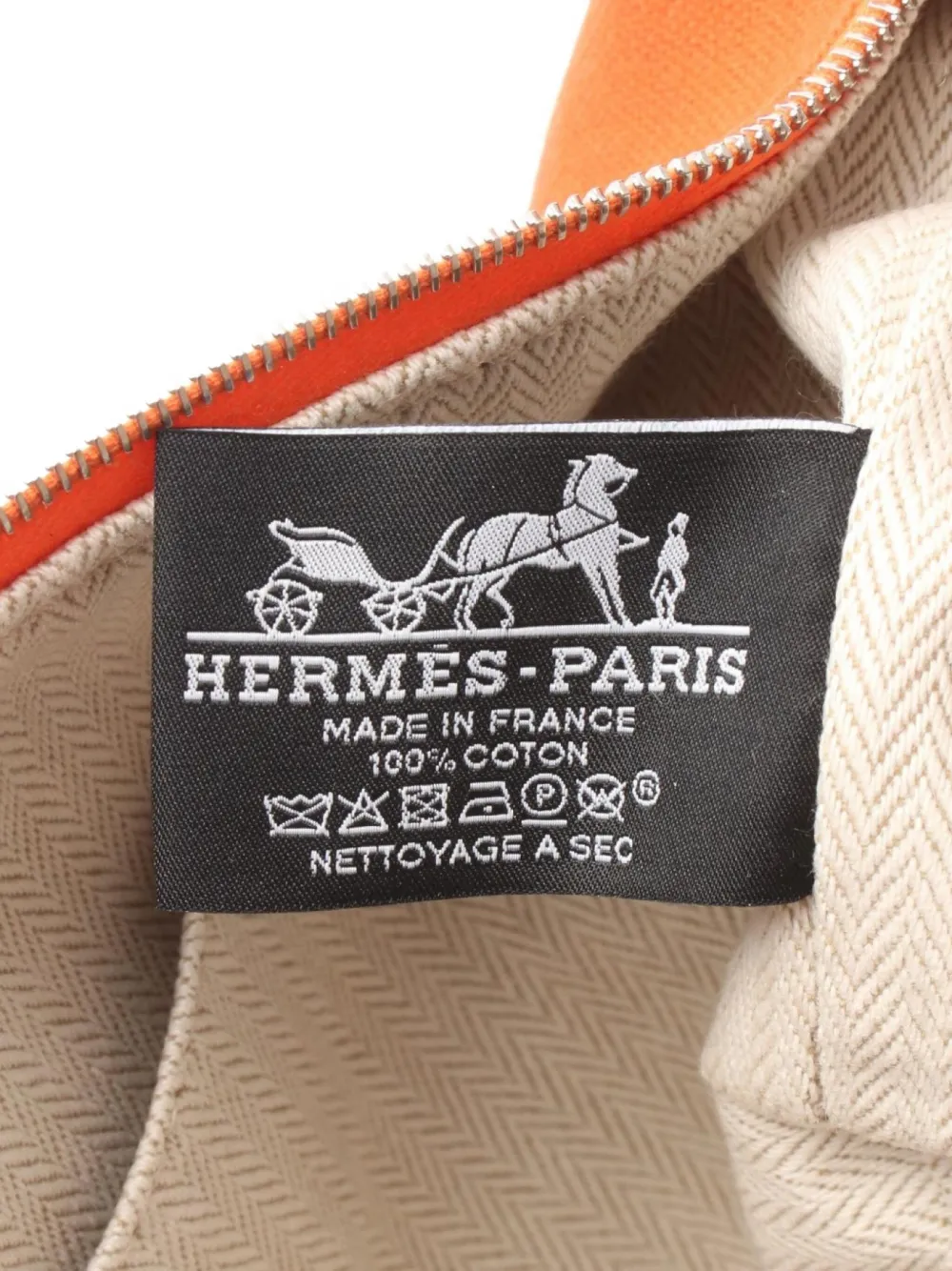 Pre-owned Hermes 2020 Bride-a-brac Pm Handbag In Orange
