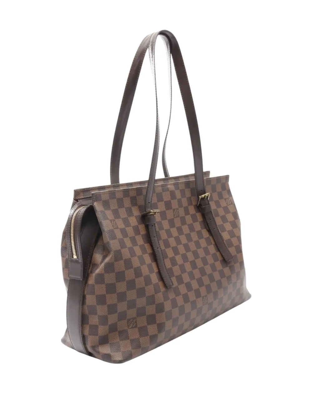 Louis Vuitton Pre-Owned 2007 Chelsea Damier Ebène zip-fastening tote bag | Pre-Owned | Image 2