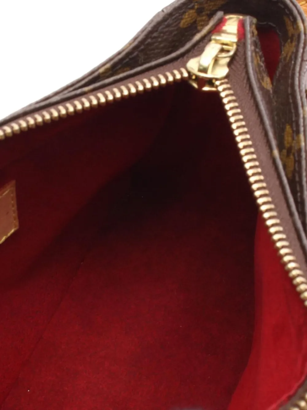 Pre-owned Louis Vuitton 2005 Viva Cite Pm Shoulder Bag In Brown