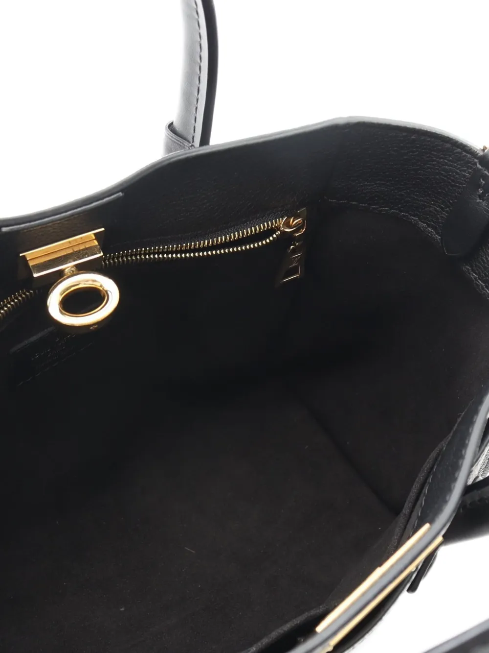 Pre-owned Louis Vuitton 2021 On My Side Pm Tote Bag In Black