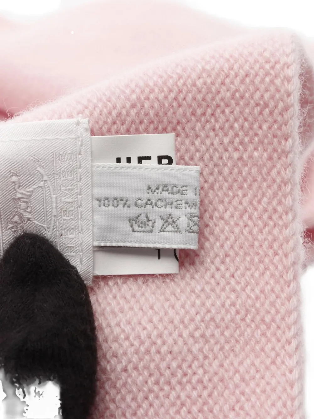 Pre-owned Hermes 2020 Baby Line Scarf In Pink