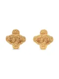 CHANEL Pre-Owned 1986-1988 embossed CC mark earrings - Gold