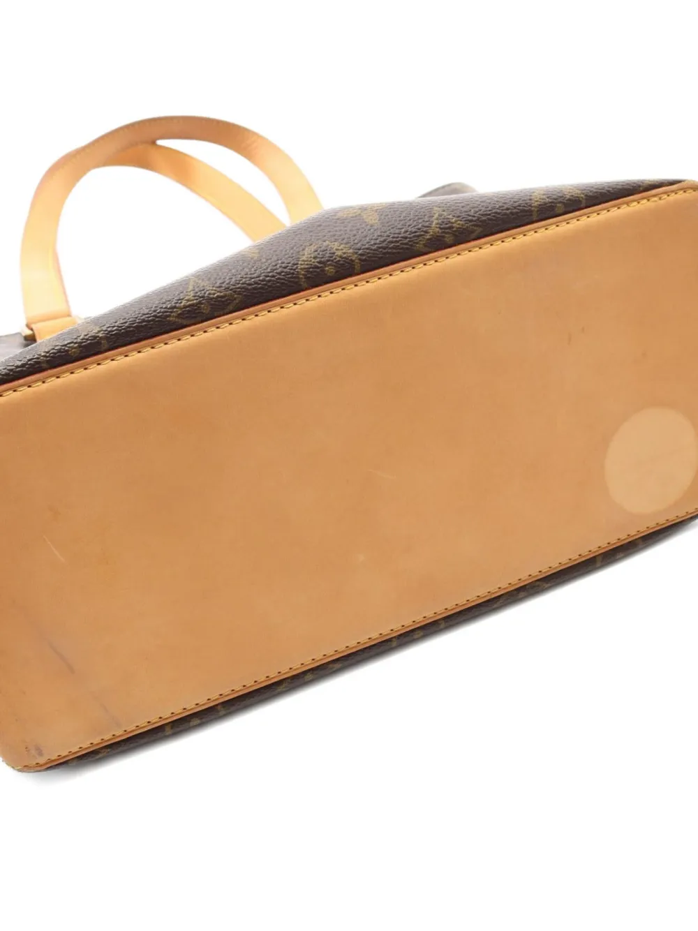 Pre-owned Louis Vuitton 2005 Cabas Piano Tote Bag In Brown