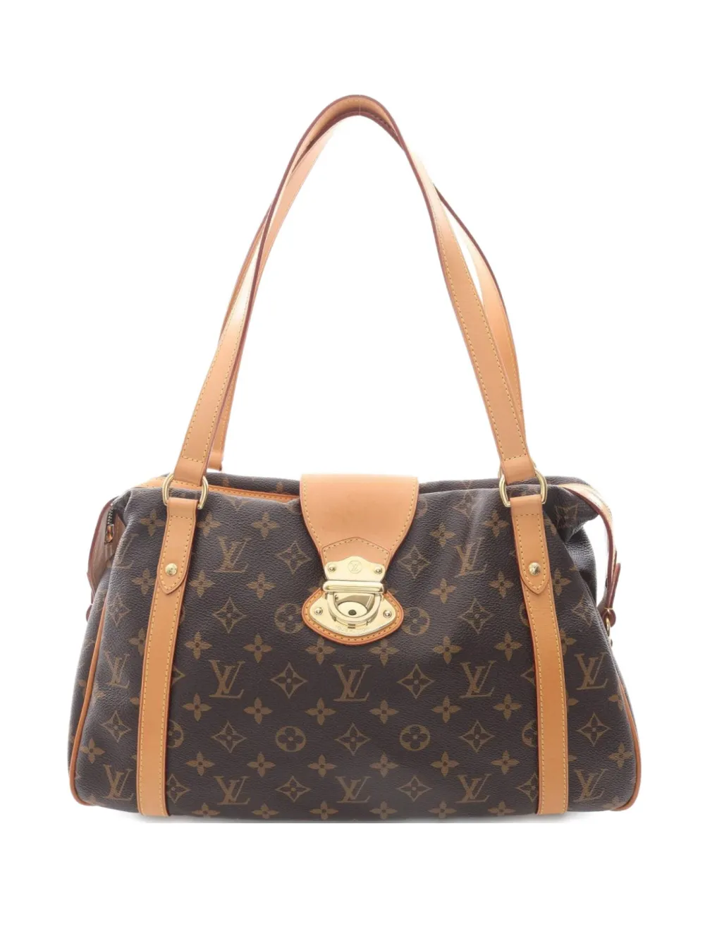 Louis Vuitton Pre-Owned 2010s ストレーザ PM ショルダーバッグ - ブラウン Louis Vuitton Pre-Owned 2010s ストレーザ PM ショルダーバッグ - ブラウン