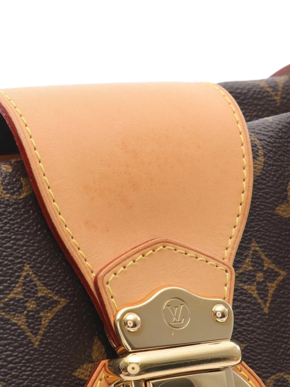 Pre-owned Louis Vuitton 2010 Stresa Pm Shoulder Bag In Brown