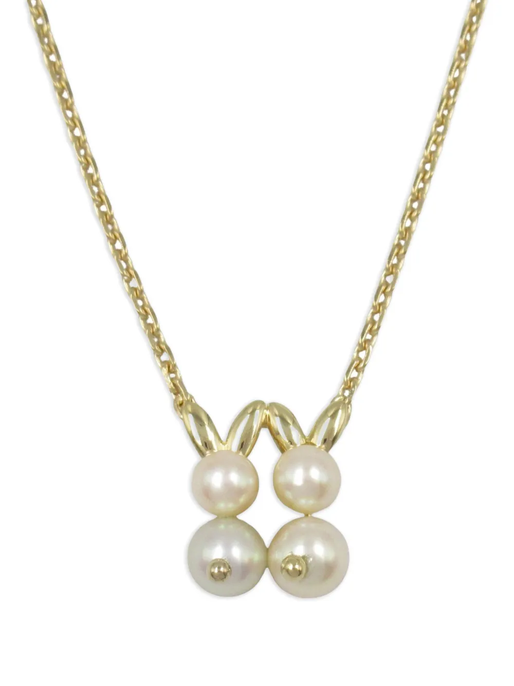 Van Cleef & Arpels 2010s 18K gold Akoya pearl necklace | Pre-Owned | Image 2