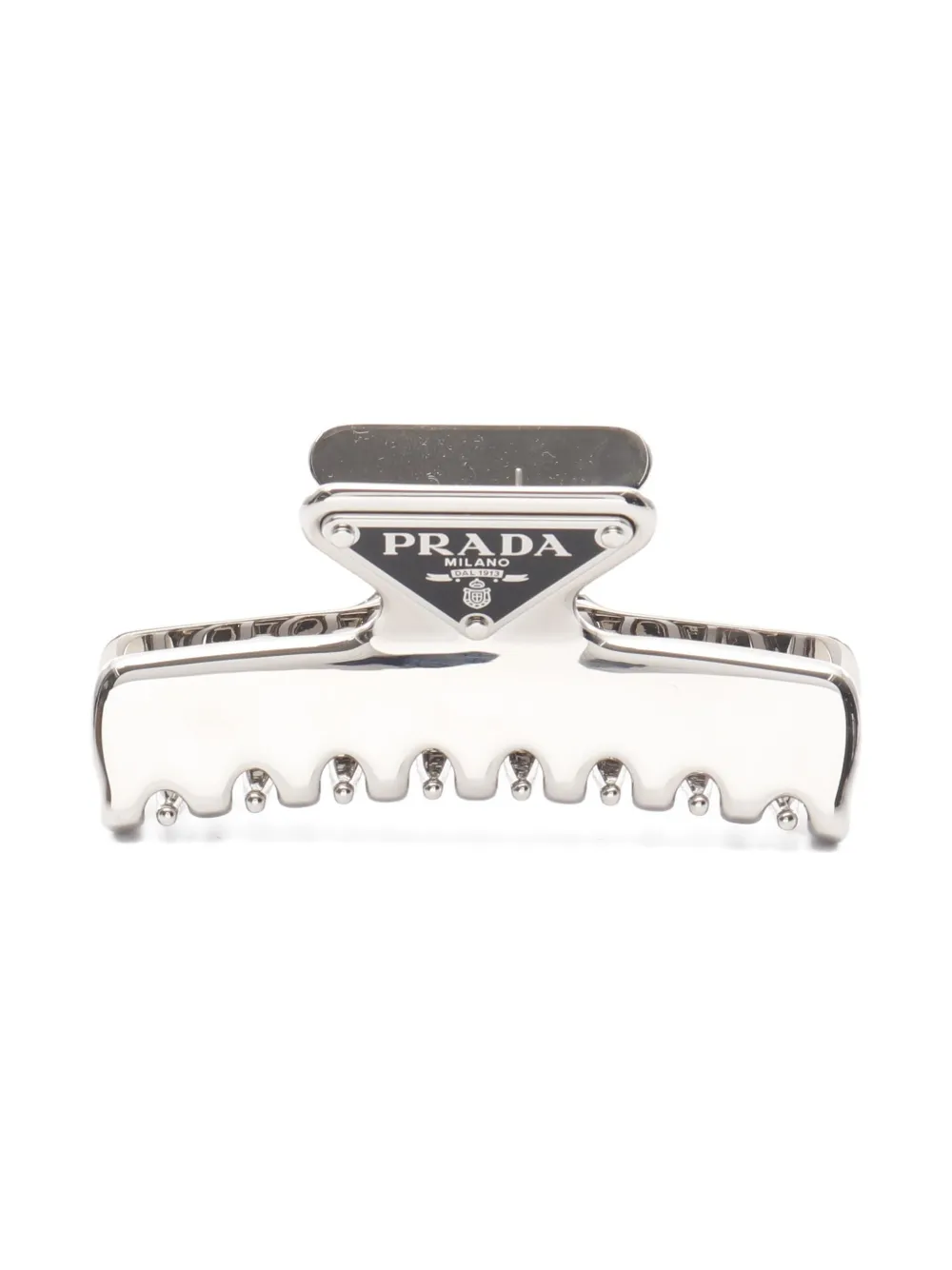 2020s triangle-logo hair clip