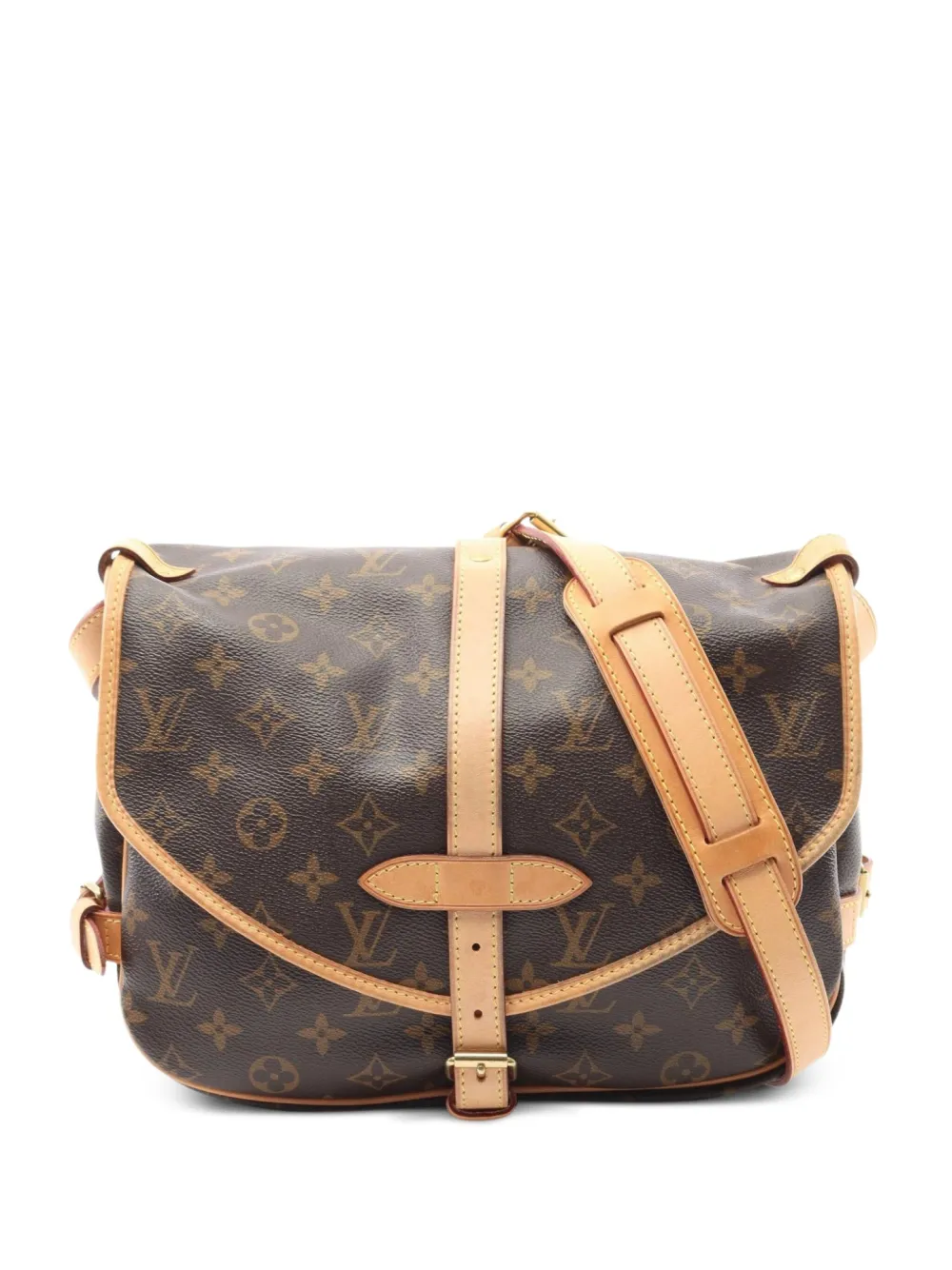 Louis Vuitton Pre-Owned 2011 Saumur 30 shoulder bag | Brown | Image 1
