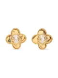 CHANEL Pre-Owned 1986-1988 Coco Mark earrings - Gold