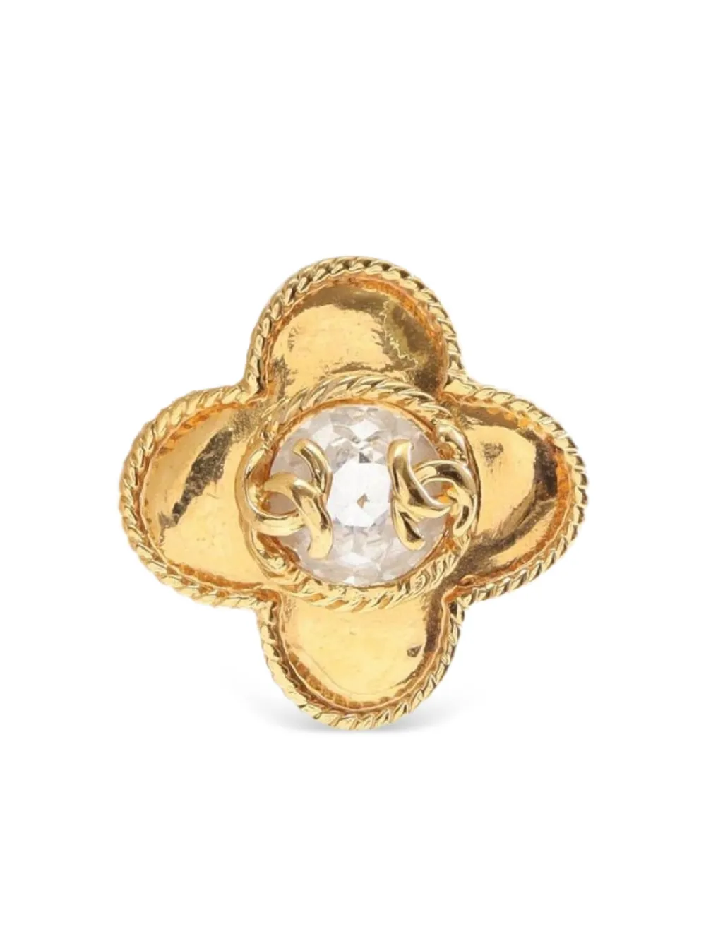 CHANEL Pre-Owned 1986-1988 Coco Mark earrings | Pre-Owned | Image 2