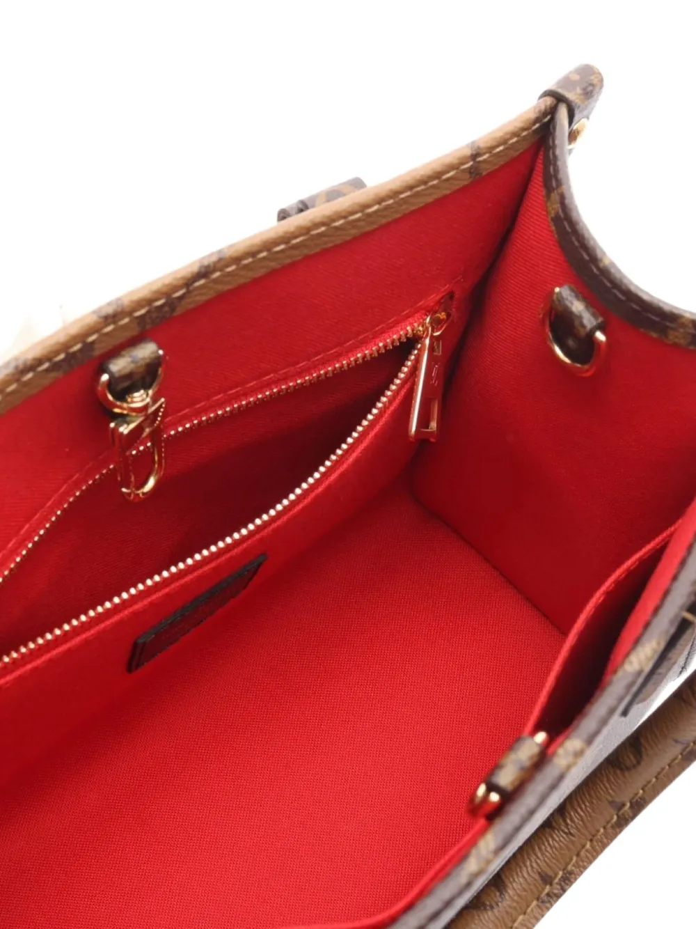 Pre-owned Louis Vuitton 2021 On-the-go Pm Tote Bag In Brown