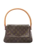 Louis Vuitton Pre-Owned 2001 mini looping Monogram handbag - Brown