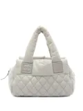 CHANEL Pre-Owned 2009-2010 Coco Cocoon quilted handbag - Grey
