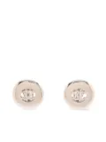 CHANEL Pre-Owned 1986-1988 Coco Mark earrings - Silver