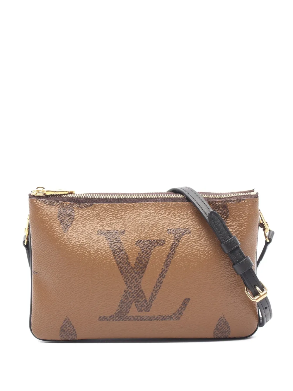 Louis Vuitton Pre-Owned 2020 Double Zip shoulder bag - ブラウン Louis Vuitton Pre-Owned 2020 Double Zip shoulder bag - ブラウン