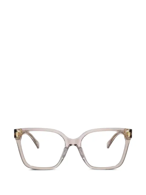 POLO RALPH LAUREN EYEWEAR transparent square-frame glasses