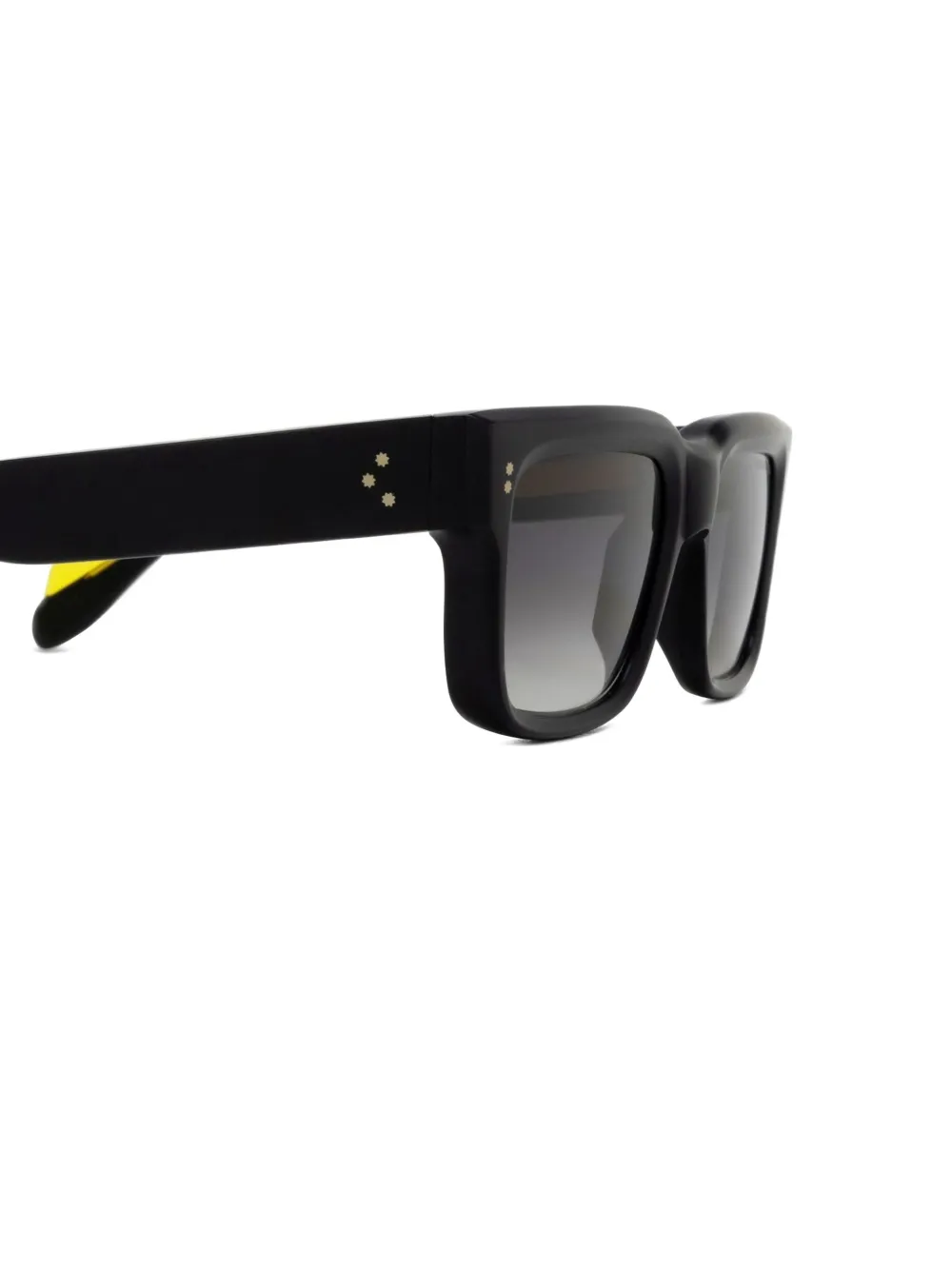 Cutler & Gross Zonnebril met vierkant montuur Zwart