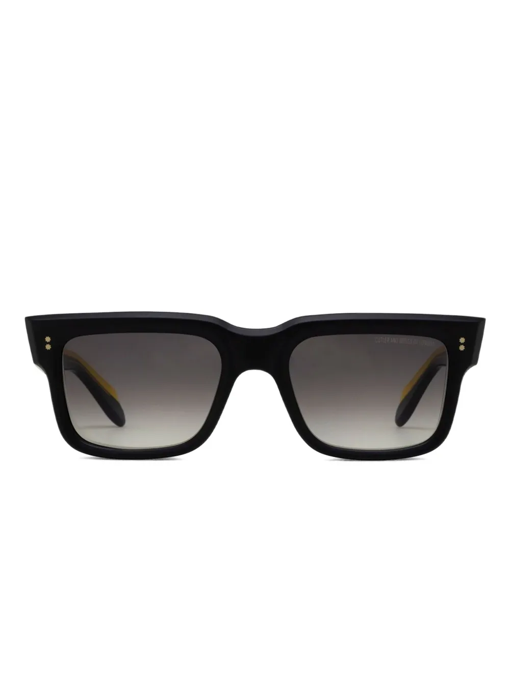 Cutler & Gross Occhiali da sole squadrati - Nero