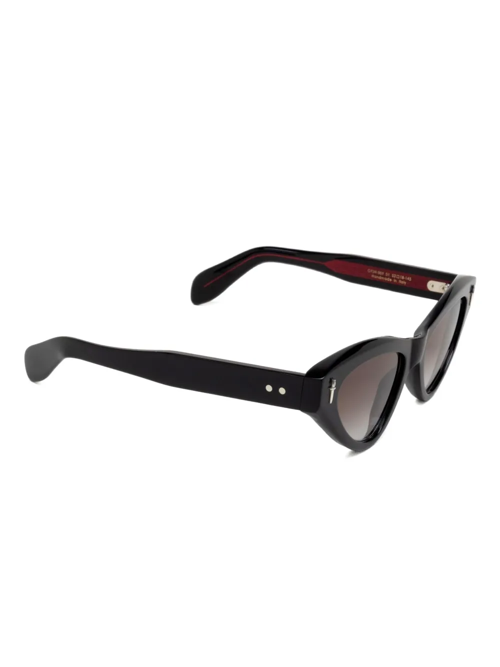 Cutler & Gross x The Great Frog Mini Cat-eye sunglasses - Zwart