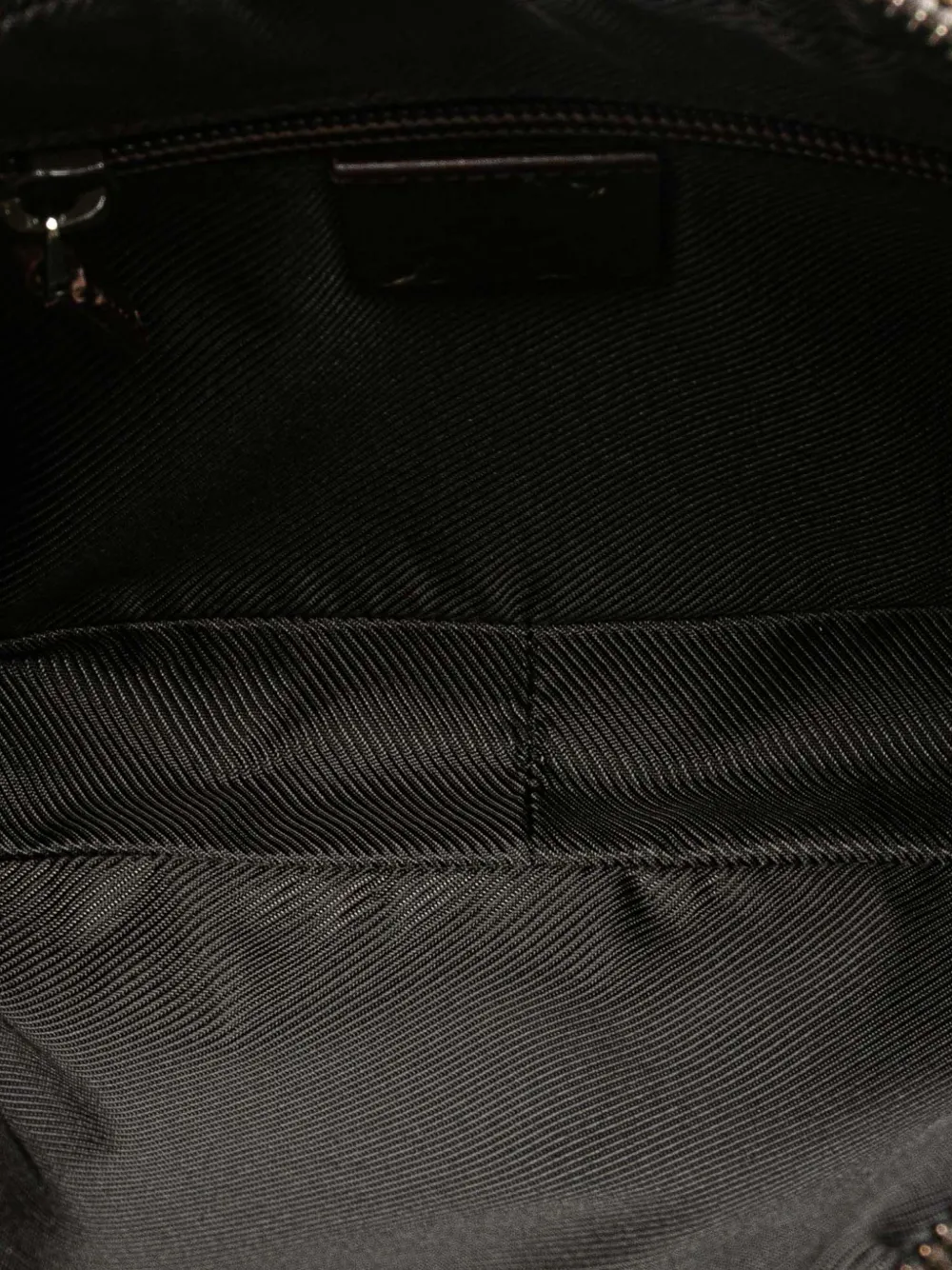 Pre-owned Gucci 2000-2015 Gg Supreme Clutch Bag In Brown
