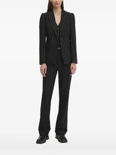 Bruuns Bazaar pinstripe long-sleeve blazer