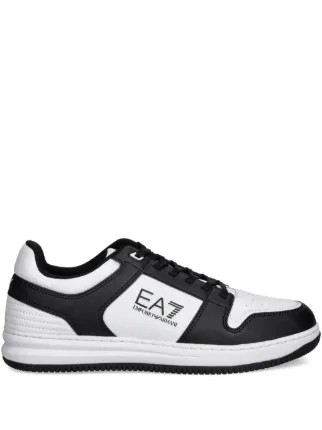 EA7 EMPORIO ARMANI ブラック スニーカー　25センチ EA7 エンポリオアルマーニ EMPORIO ARMANI スニーカー メッシュ