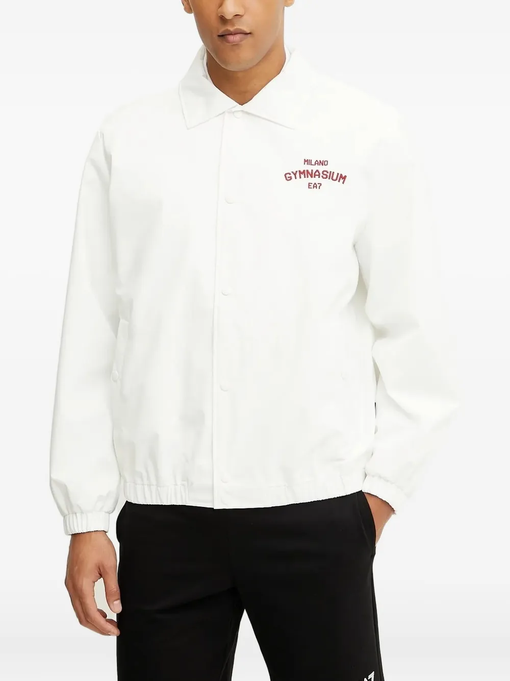 Ea7 Emporio Armani Milano Gymnasium jacket Wit