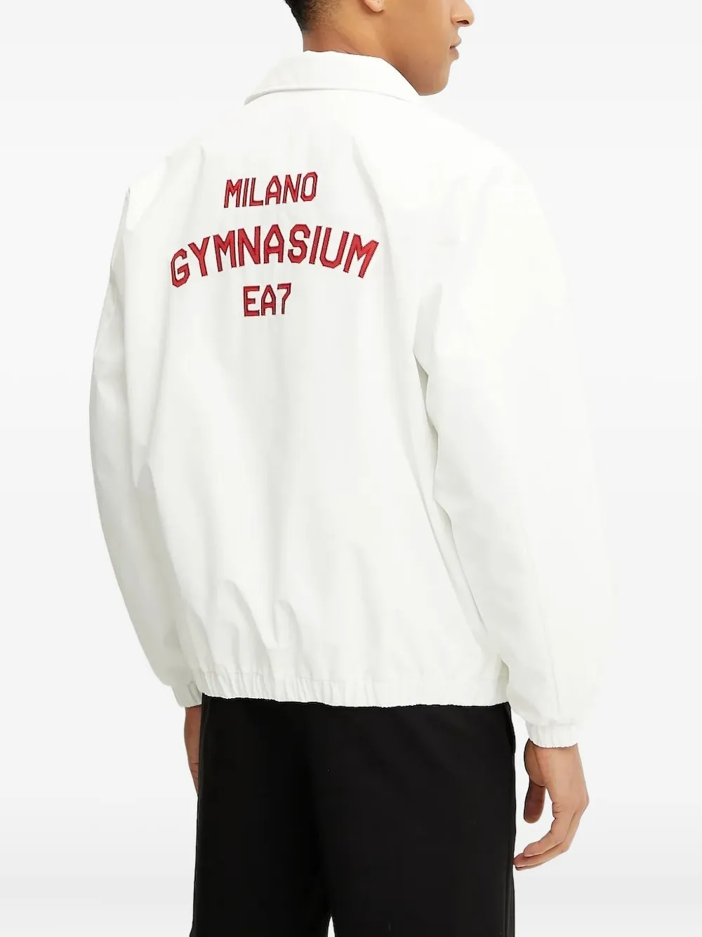 Ea7 Emporio Armani Milano Gymnasium jacket Wit