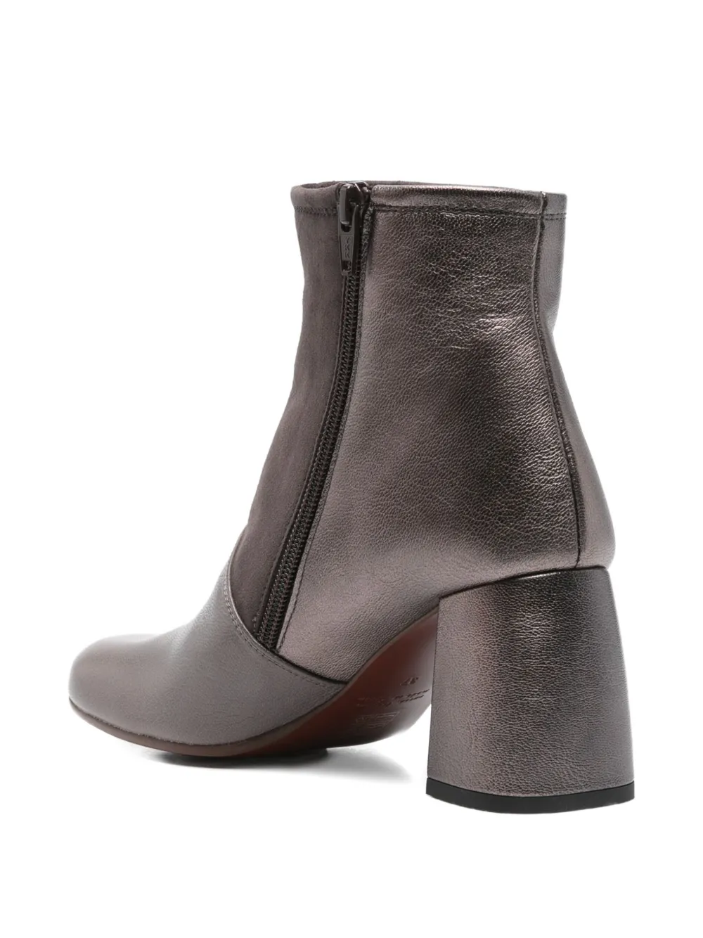 Chie Mihara 70mm leather suede boots Grey