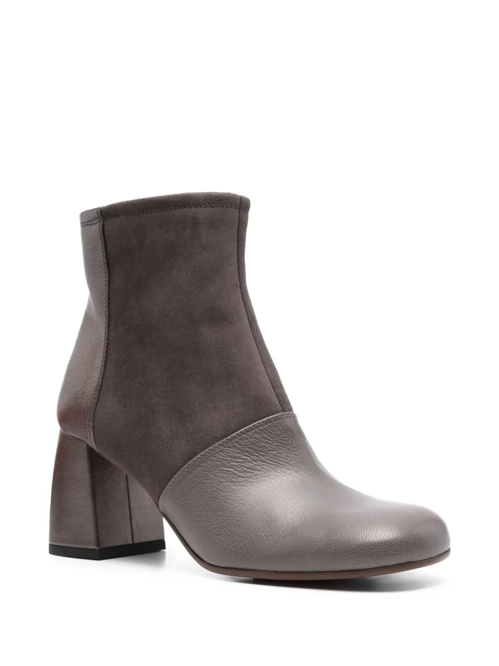Chie Mihara 70mm leather suede boots Grey