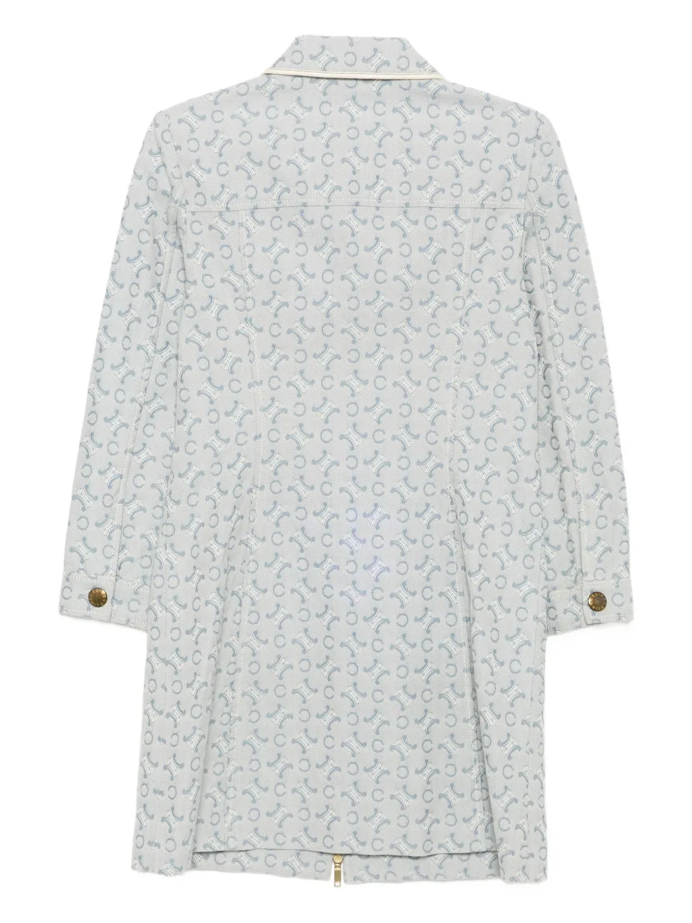 Celine Pre-Owned 1990-2000s Macadam coat | Image 2