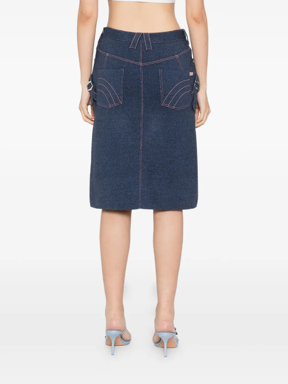 Pre-owned Dior 2003 Skirt In Blue