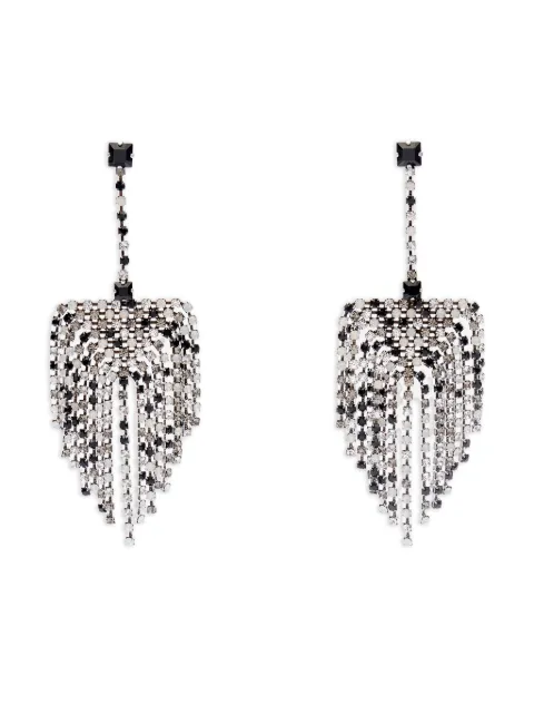 ISABEL MARANT Faye crystal-fringe earrings