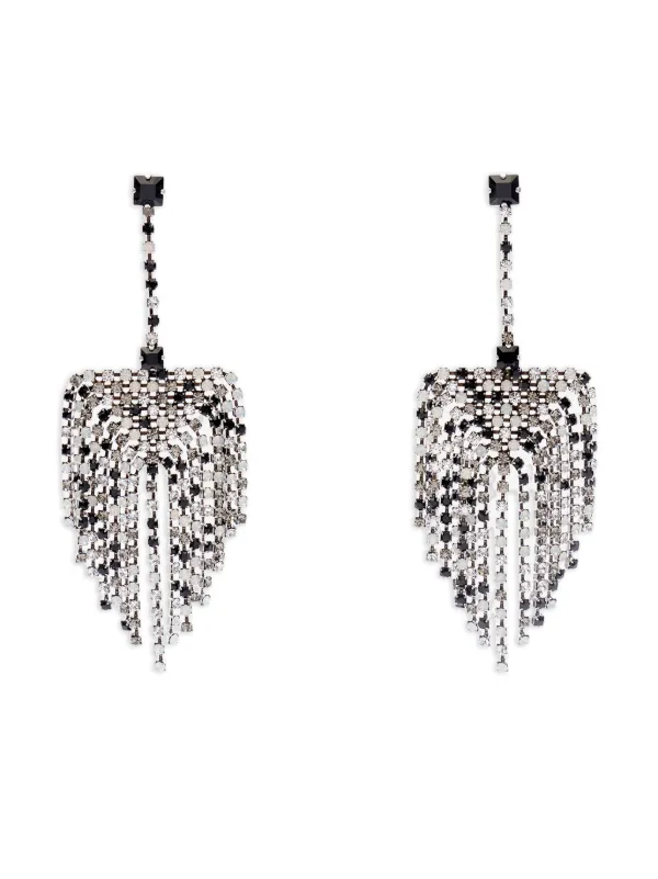 ISABEL MARANT Melting ドロップピアス ISABEL MARANT Silver-Tone Melting Crystal Drop Earrings