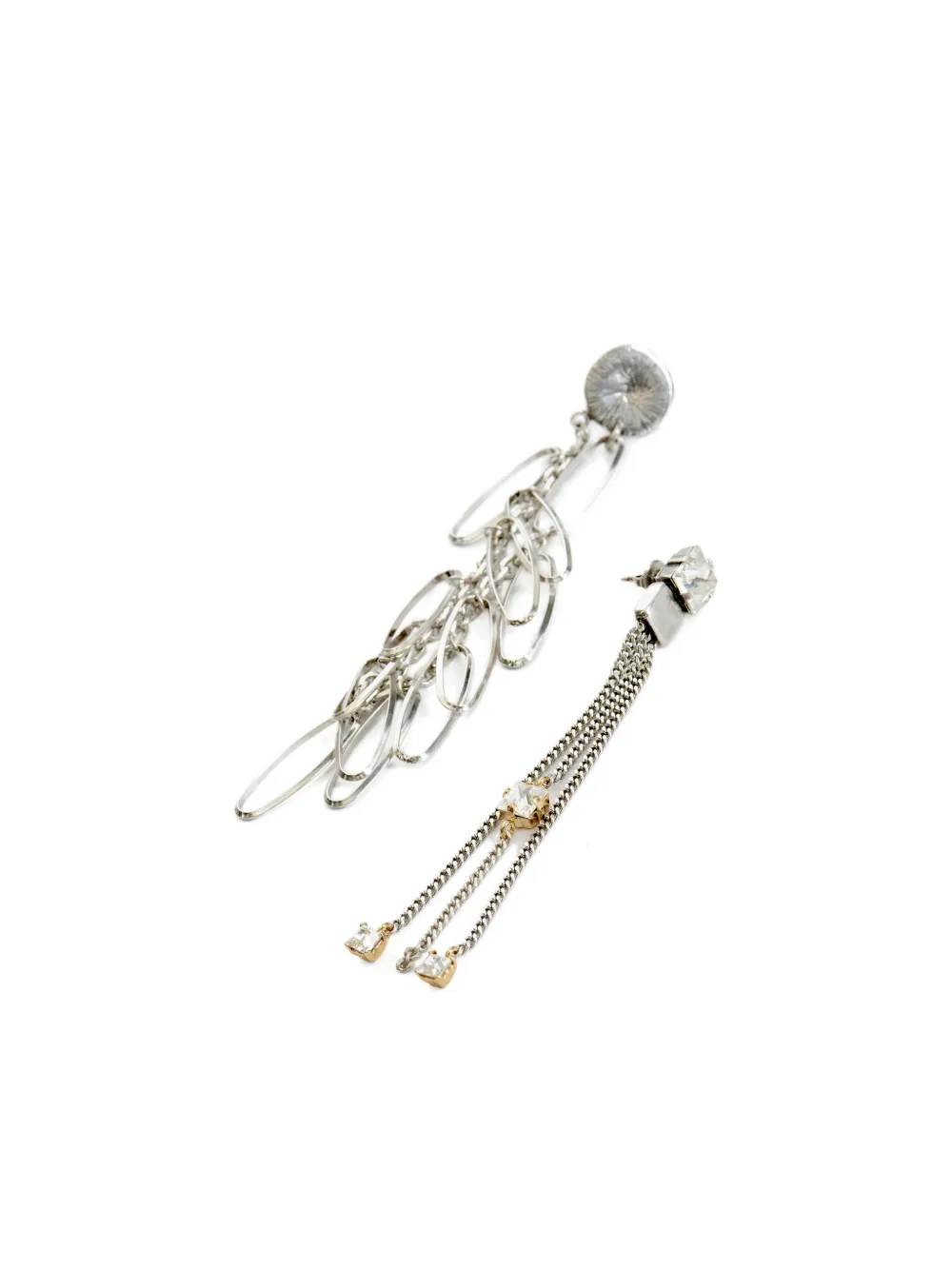 Isabel Marant Jodie Fringed Drop Earrings In Metallic
