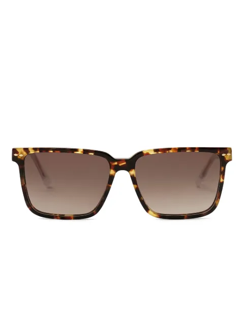 ISABEL MARANT lentes de sol con armazón cuadrada estilo carey