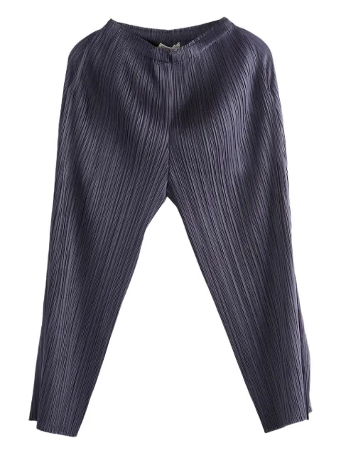 Pleats Please Issey Miyake Monthy colors:July pleated trousers