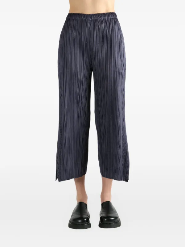 Pleats Please Issey Miyake Monthy colors:July Pleated Trousers 