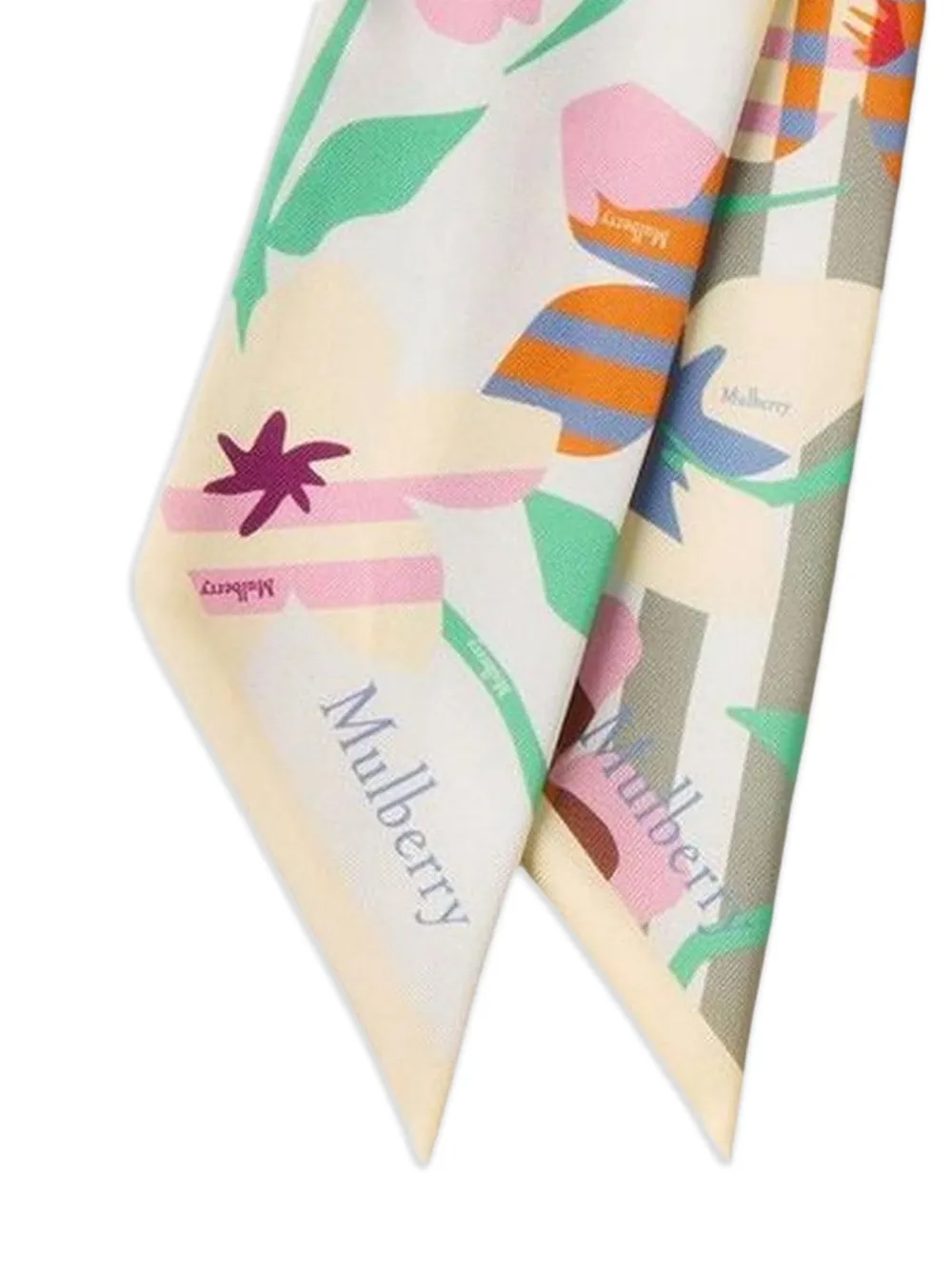 Mulberry floral-print scarf | Image 2