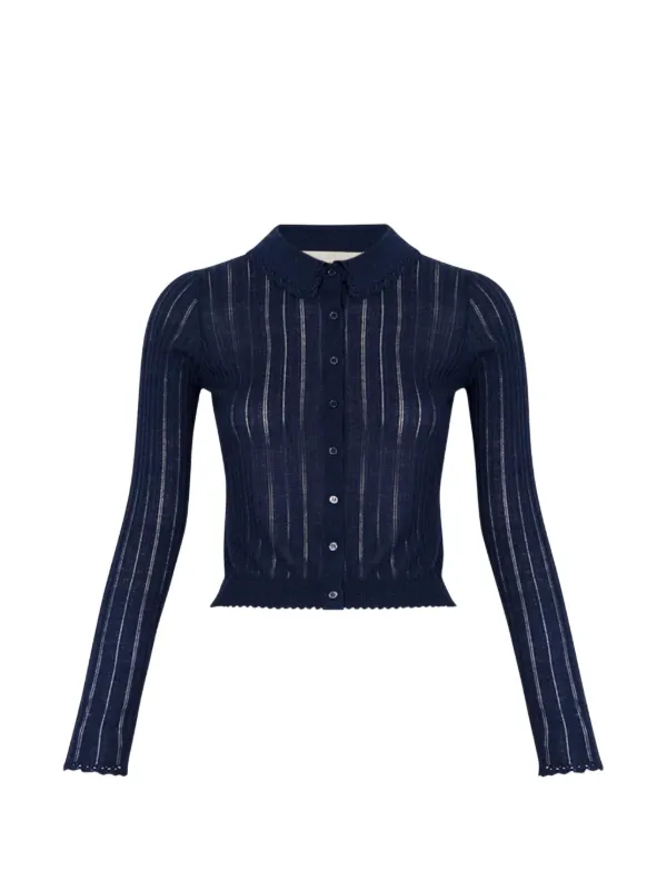 Ulla Johnson Lottie Cardigan in Blue