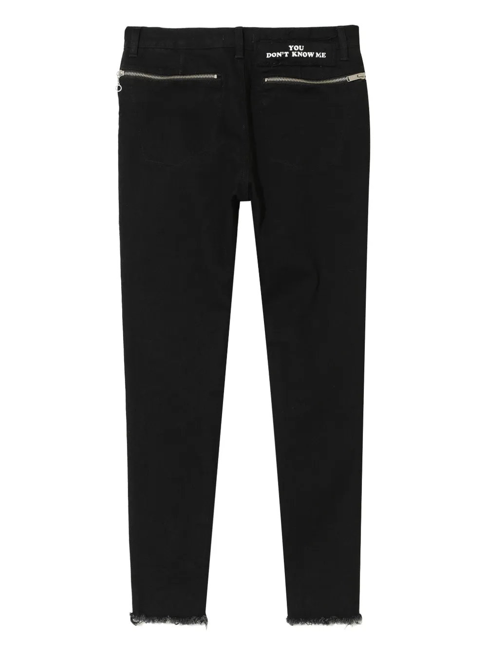 Undercover jean zippé à bords francs | Jeans skinny | Image 2
