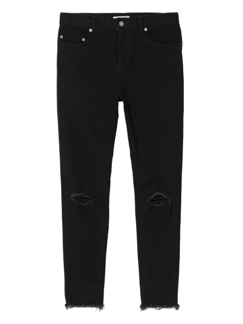 Undercover frayed-detail zip-pockets jeans