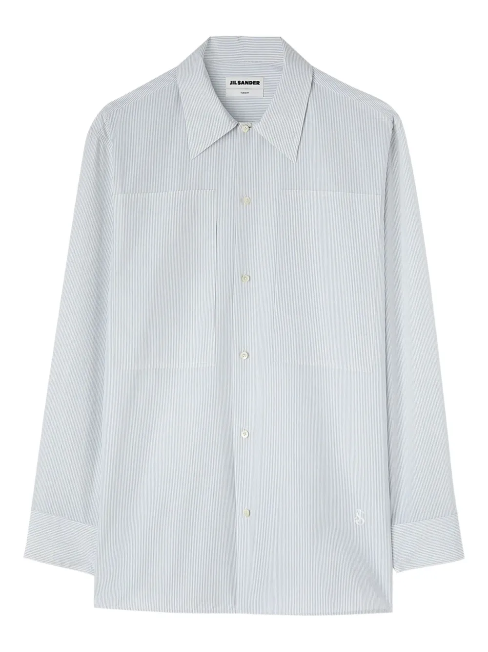Jil Sander striped shirt | Blue | Image 1