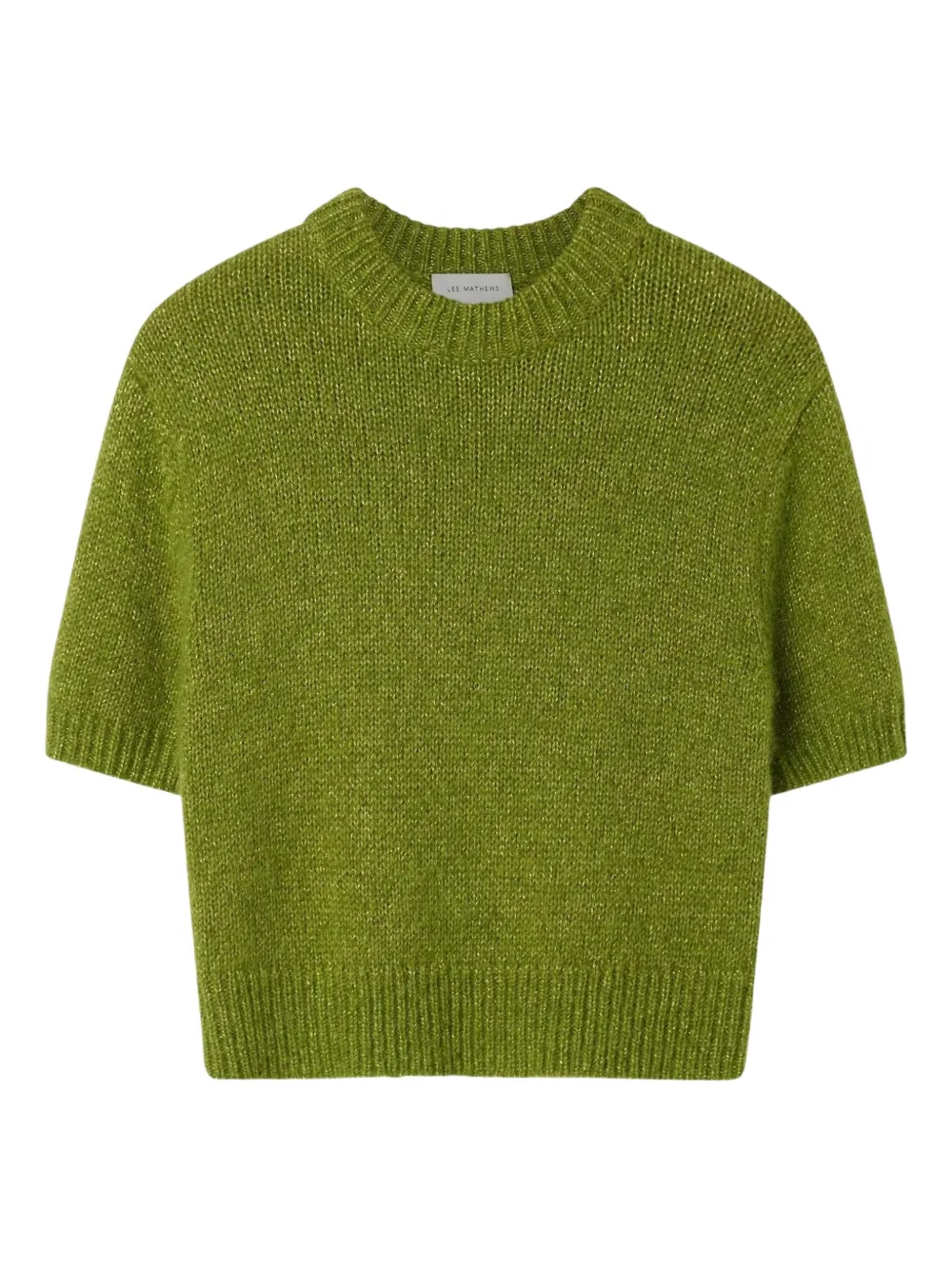Lee Mathews Tilda Short-sleeve Top In Green