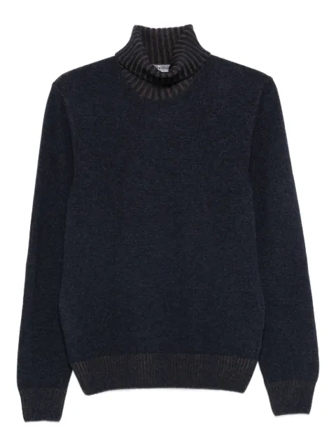 Gran Sasso turtleneck ribbed-hem sweater 
