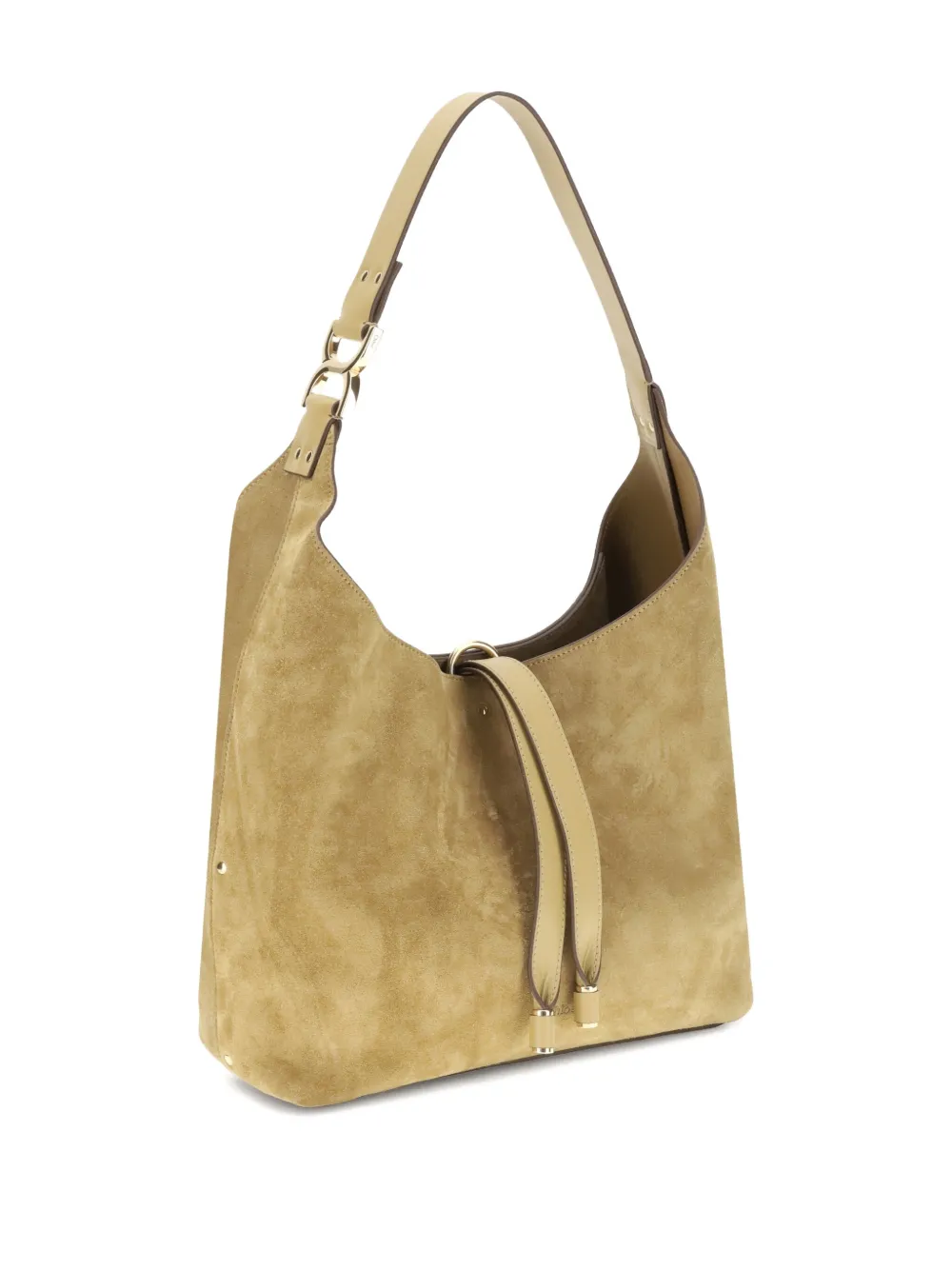 Chloé Marcie schoudertas Beige