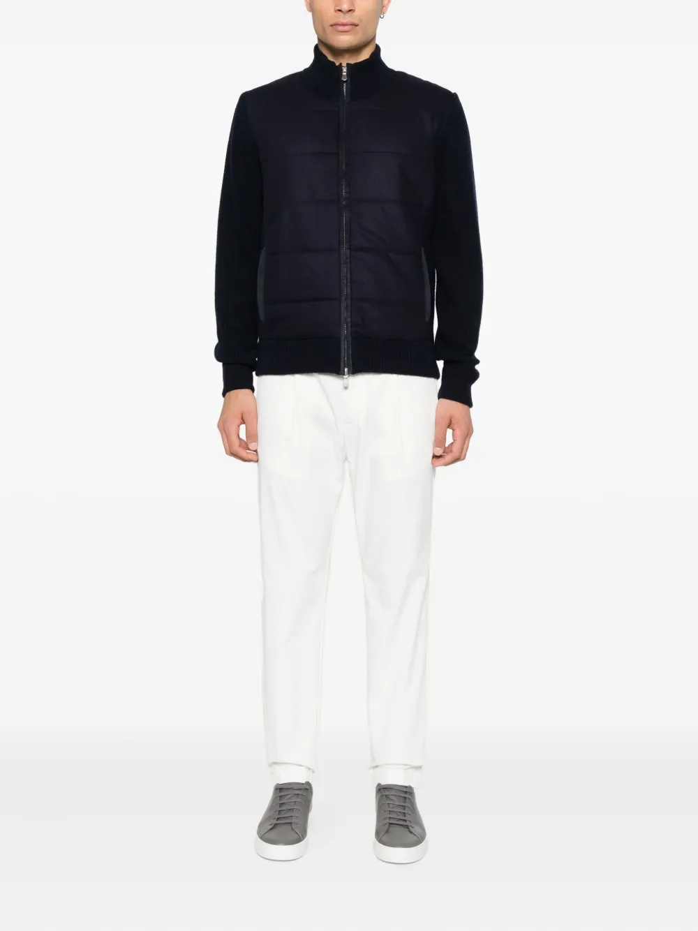 Gran Sasso quilted knitted jacket | Down Jackets | Image 2