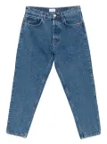 AMISH five-pockets styling straight-leg jeans - Blue