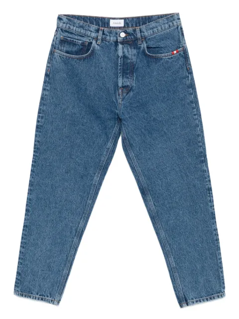 AMISH five-pockets styling straight-leg jeans